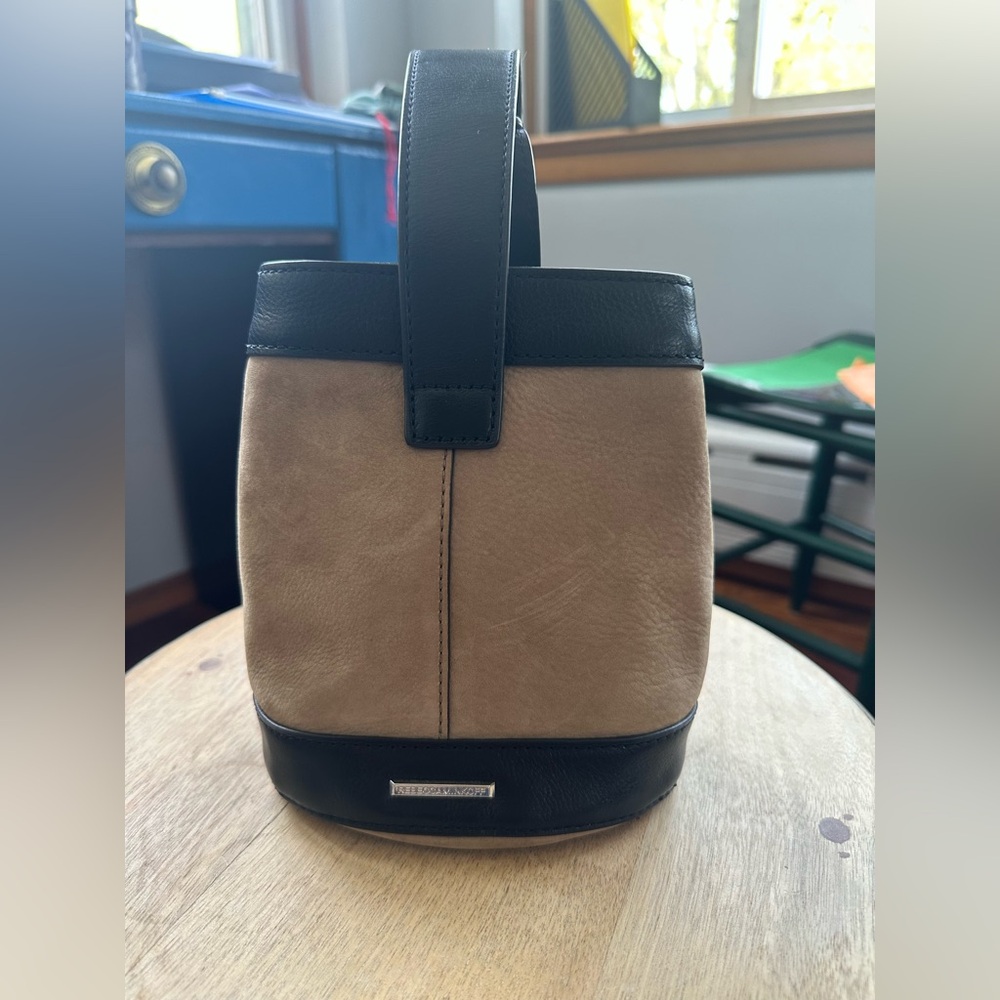 Rebecca Minkoff Bucket Bag SMALL, NWOT, Suede and Leather Exterior
